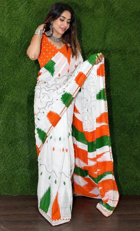Vastrangan digital print wedding designer surat saree market